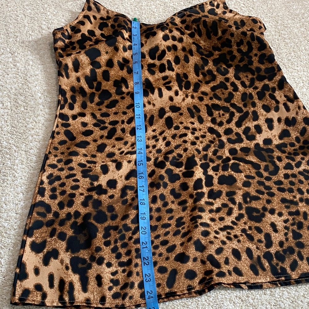 Nasty Gal Brown Leopard Mini Dress - Picture 7 of 10